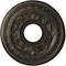 Ekena Millwork Baltimore PVC Medallion (Canopies up to 5 1/4"), 13"OD x 3 1/2"ID x 3/4"P, Metallic Dark Bronze CMP13BACDB - alternate 1